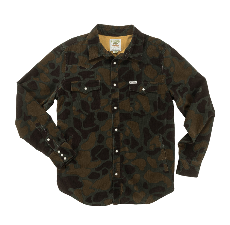 Desperado Shacket- Woodland Camo